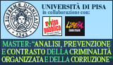 Master: Analisi, prevenzione e contrasto della criminalità organizzata e della corruzione